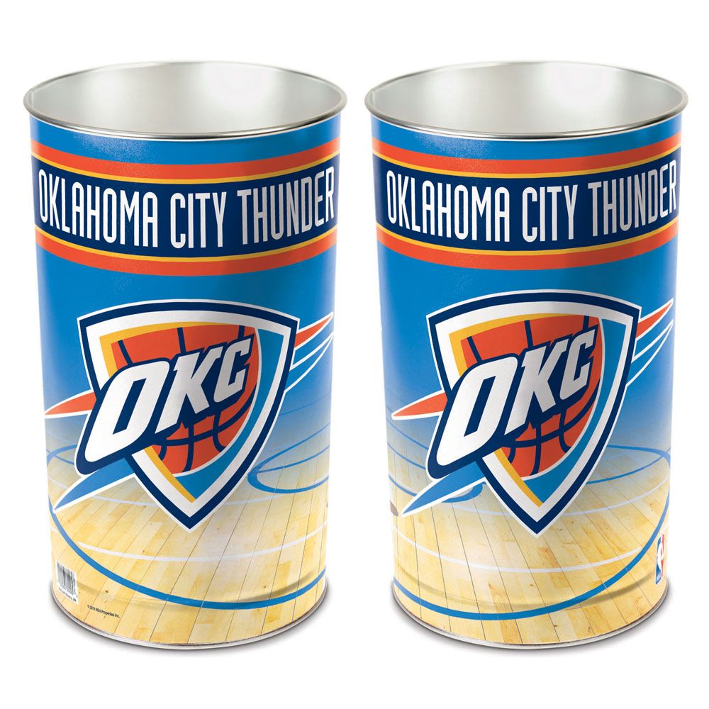 Oklahoma City Thunder Wastebasket 15 Inch - Periodic Restock
