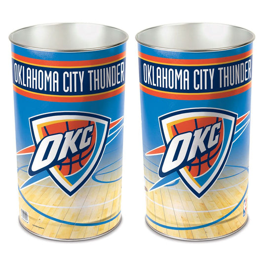 Oklahoma City Thunder Wastebasket 15 Inch - Periodic Restock