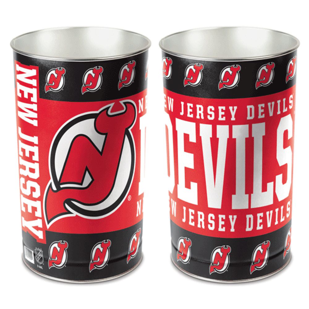 New Jersey Devils Wastebasket 15 Inch - Periodic Restock