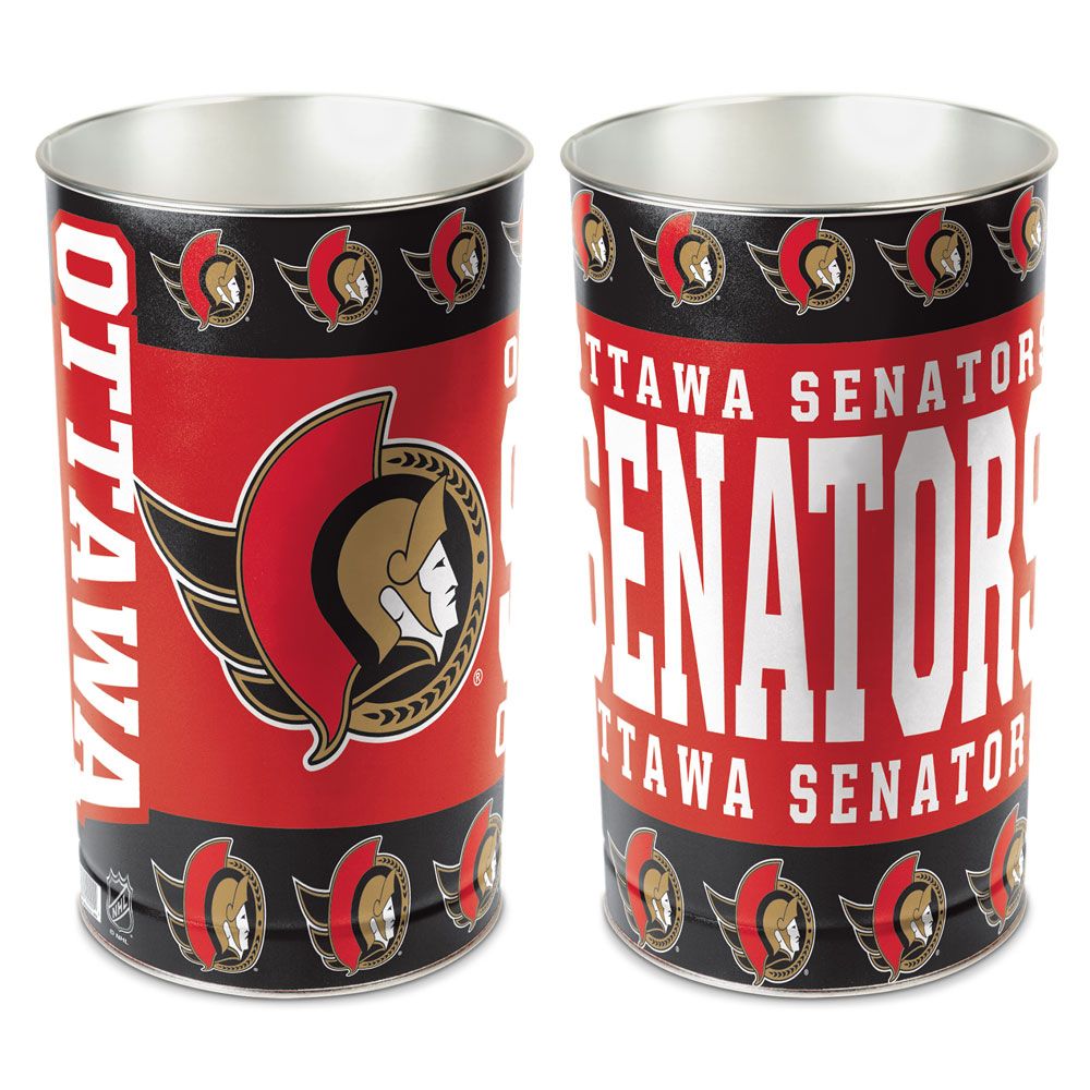 Ottawa Senators Wastebasket 15 Inch - Periodic Restock