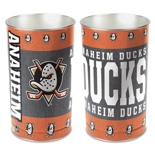 Anaheim Ducks Wastebasket 15 Inch - Periodic Restock