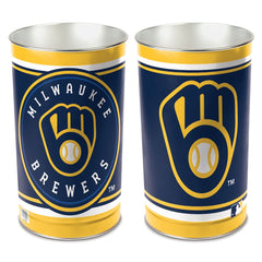 Milwaukee Brewers Wastebasket 15 Inch - Periodic Restock