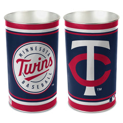 Minnesota Twins Wastebasket 15 Inch - Periodic Restock
