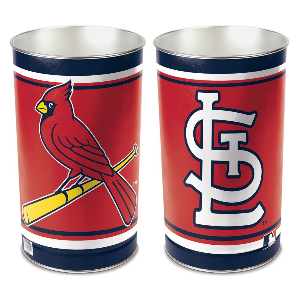 St. Louis Cardinals Wastebasket 15 Inch - Periodic Restock
