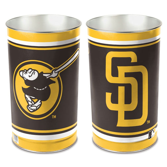 San Diego Padres Wastebasket 15 Inch - Periodic Restock