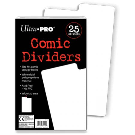 Comic Storage Dividers (25 per pack)
