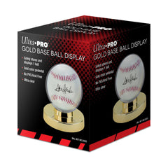 Baseball Holder - Gold Base