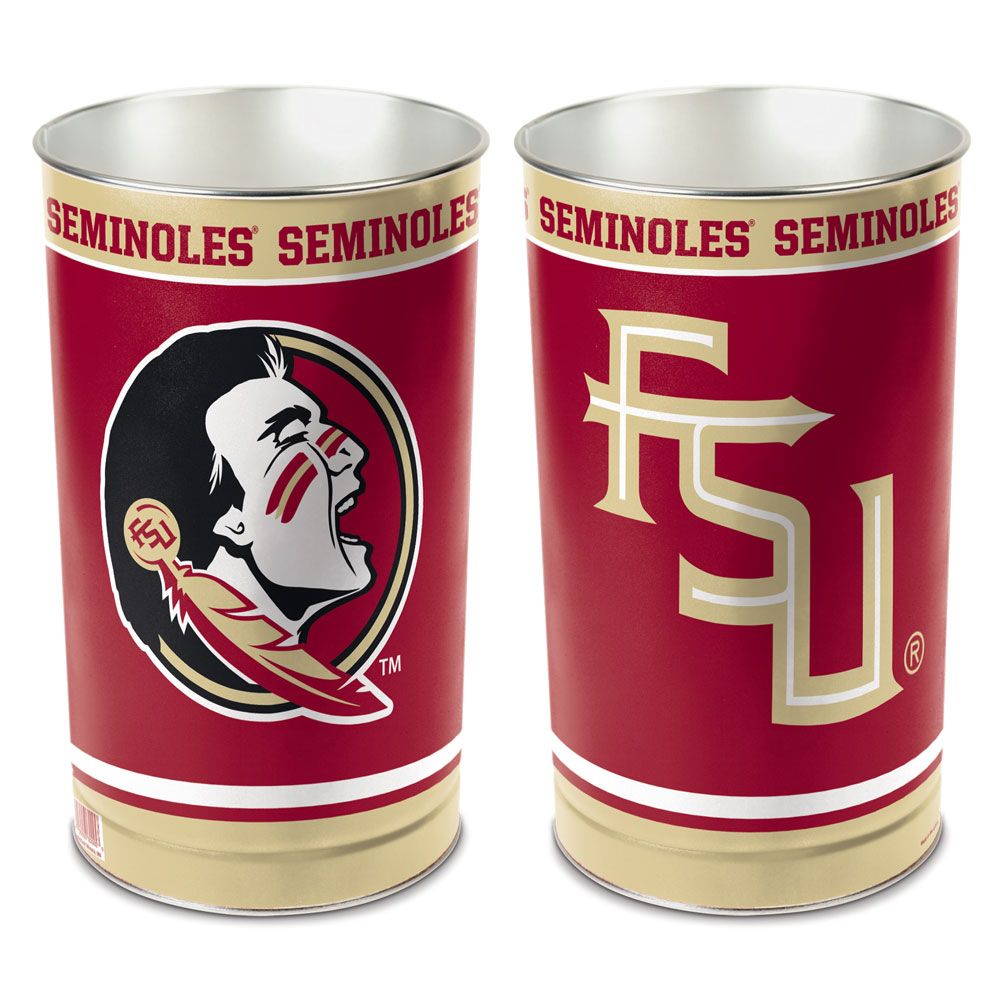 Florida State Seminoles Wastebasket 15 Inch - Periodic Restock