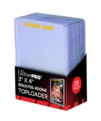 Toploader - 3x4 Gold Rookie (25 per pack)