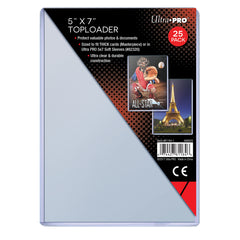 Toploader - 5x7 (25 per pack)