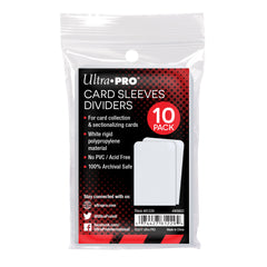 Semi-Rigid Card Divider White (10 per pack)