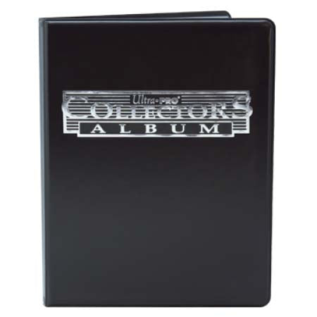 9 Pocket Collectors Portfolio Black