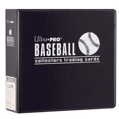 3 Inch Baseball Album Black