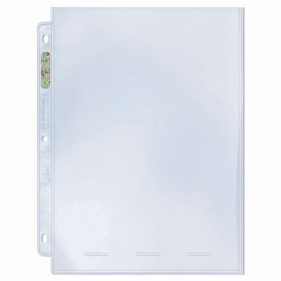 1-Pocket Platinum Page with 8x10 Pocket (100 ct)