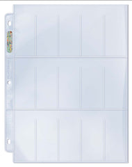 15-Pocket Platinum Page for Tobacco Cards (100ct)