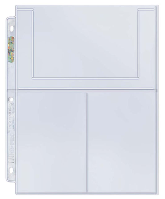 3-Pocket Platinum Page for 4x6 Photos (100ct)