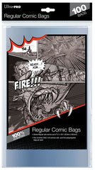 Comic Bags - Regular Size (100 per pack)