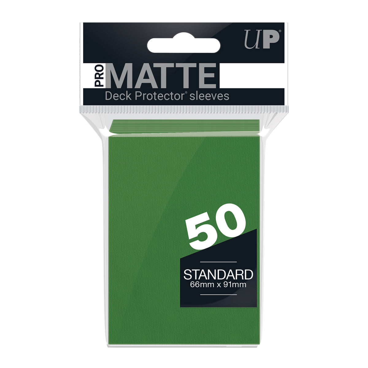 Deck Protectors - Pro-Matte - Green (One Pack of 50) - Special Order