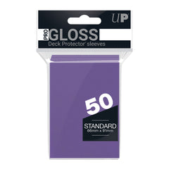 Deck Protectors - Pro Gloss - Purple (One Pack of 50)