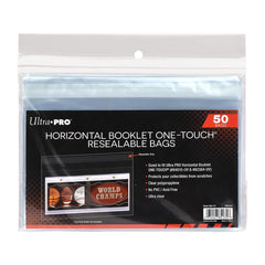 One Touch Resealable Bag - Booklet Horizontal - (50 per pack)