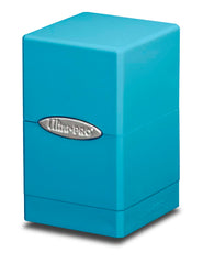 Satin Tower Deck Box - Sky Blue