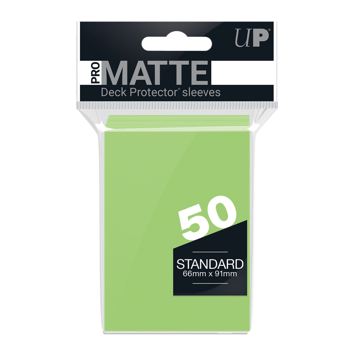 Deck Protector Sleeves - PRO-Matte - Standard - Lime Green (One Pack of 50)