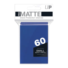 Deck Protectors - Pro Matte - Small Size - Blue (One Pack of 60)