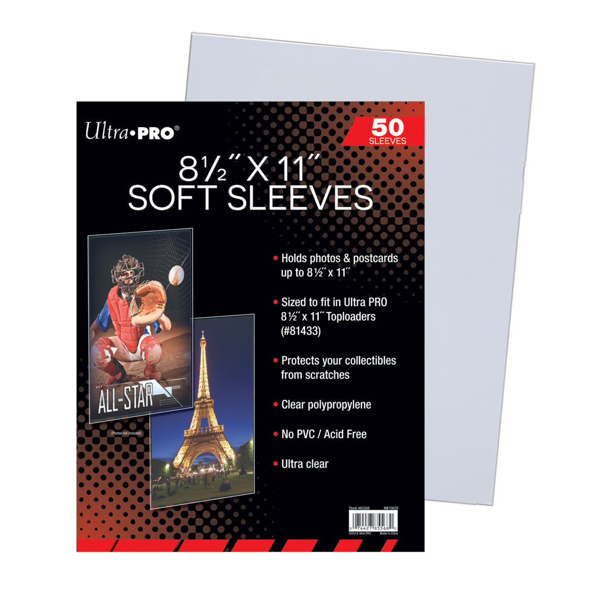 Soft Sleeves 8-1/2x11 - 50 Pack