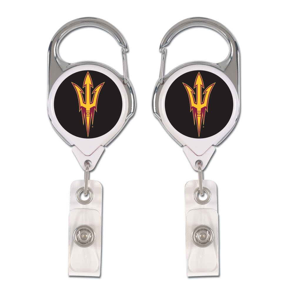 Arizona State Sun Devils�� Badge Holder Premium Retractable