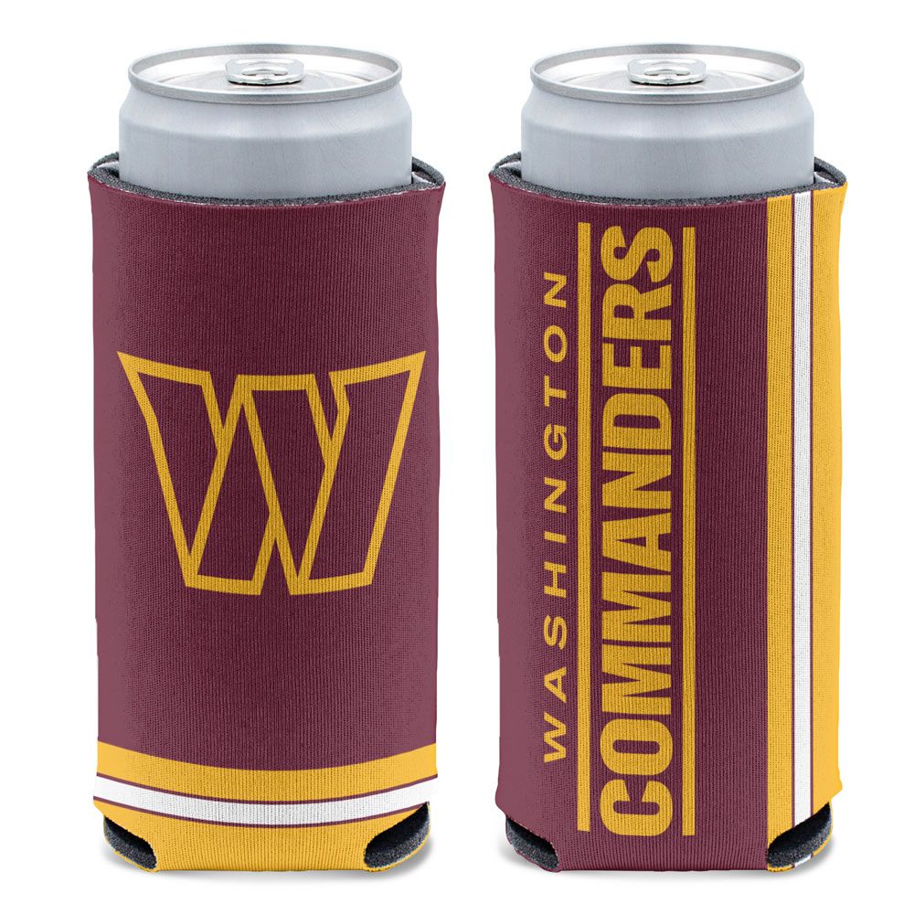 Washington Commanders Can Cooler Slim Can Design