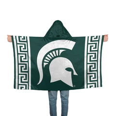 Michigan State Spartans Hoodie Flag