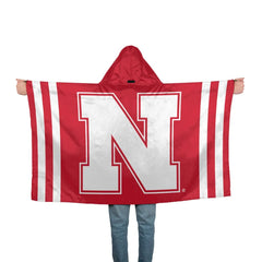 Nebraska Cornhuskers Hoodie Flag