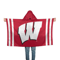Wisconsin Badgers Hoodie Flag