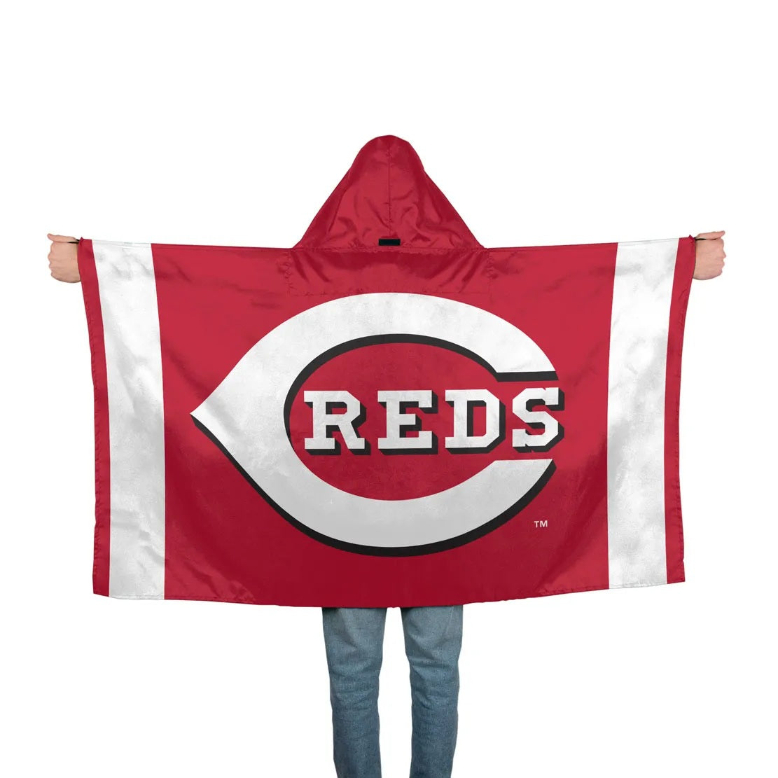 Cincinnati Reds Hoodie Flag