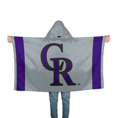 Colorado Rockies Hoodie Flag