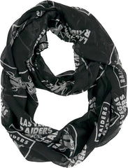 Las Vegas Raiders Scarf Infinity Style LV Design