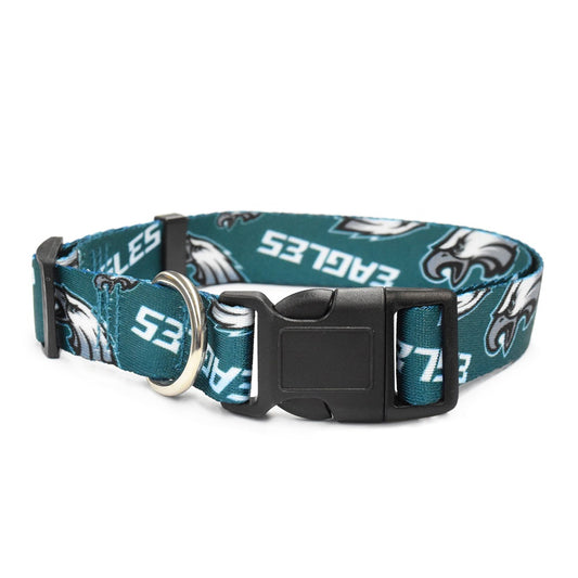 Philadelphia Eagles Pet Collar Size L