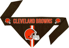 Cleveland Browns Pet Bandanna Size L