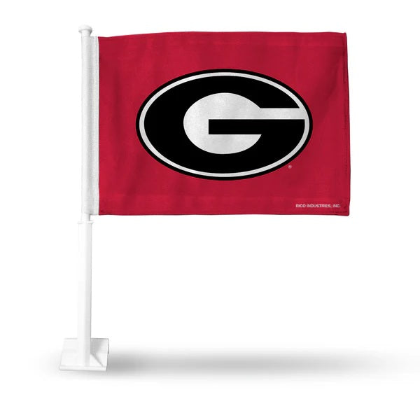 Georgia Bulldogs Flag Car