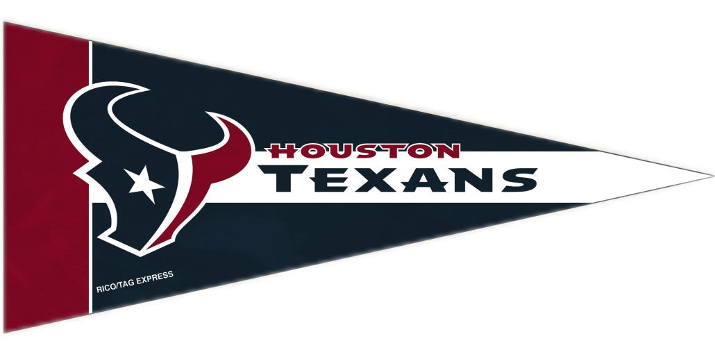 Houston Texans Pennant Set Mini 8 Piece Logo