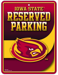 Iowa State Cyclones Sign Metal Parking Special Order