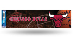 Chicago Bulls Decal Bumper Sticker Glitter