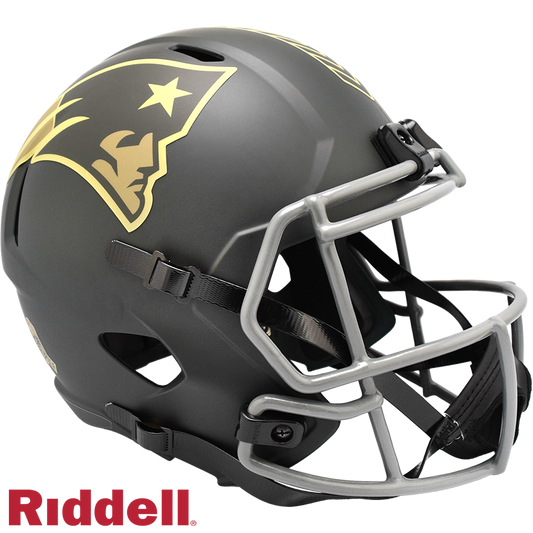 New England Patriots Helmet Riddell Replica Full Size Speed Style Salute To Service 2025