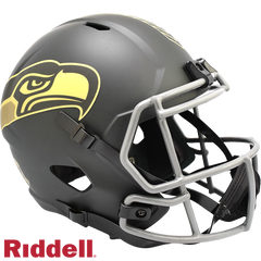 Seattle Seahawks Helmet Riddell Replica Full Size Speed Style Salute To Service 2025