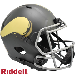 Minnesota Vikings Helmet Riddell Replica Full Size Speed Style Salute To Service 2025