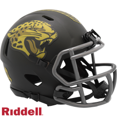 Jacksonville Jaguars Helmet Riddell Replica Mini Speed Style Salute To Service 2025