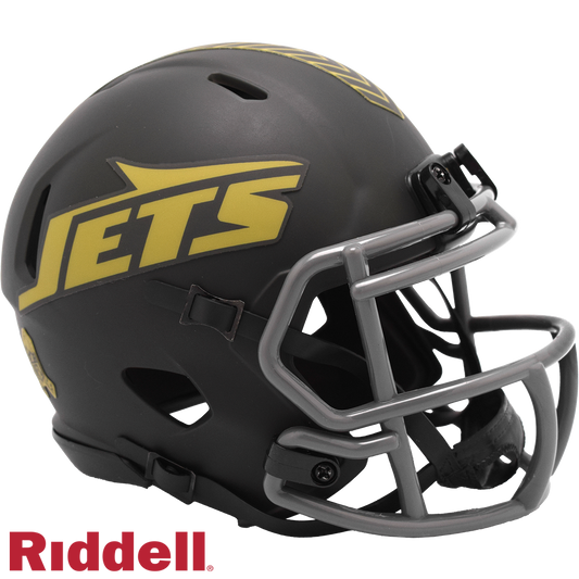 New York Jets Helmet Riddell Replica Mini Speed Style Salute To Service 2025