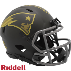New England Patriots Helmet Riddell Replica Mini Speed Style Salute To Service 2025