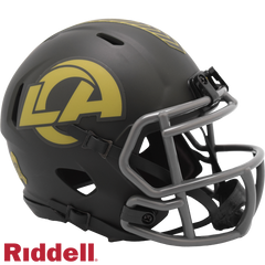 Los Angeles Rams Helmet Riddell Replica Mini Speed Style Salute To Service 2025