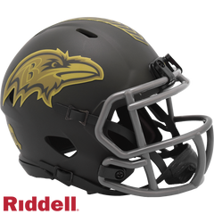 Baltimore Ravens Helmet Riddell Replica Mini Speed Style Salute To Service 2025